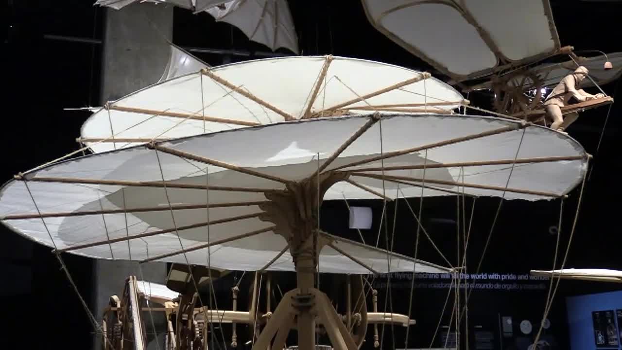 Out and About: Leonardo DaVinci Inventor Artist Dreamer & Exotic Bird Expo