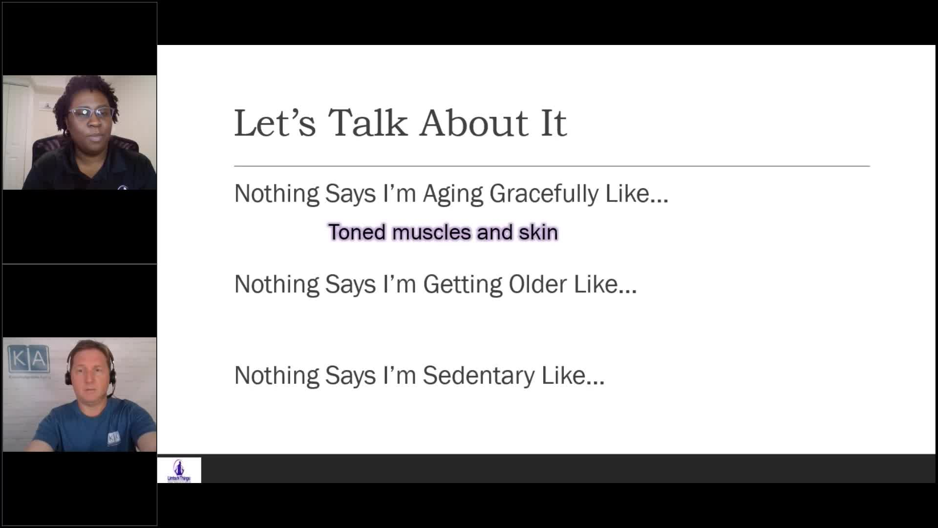 Knowledgeable Aging: Aging vs Inactivity