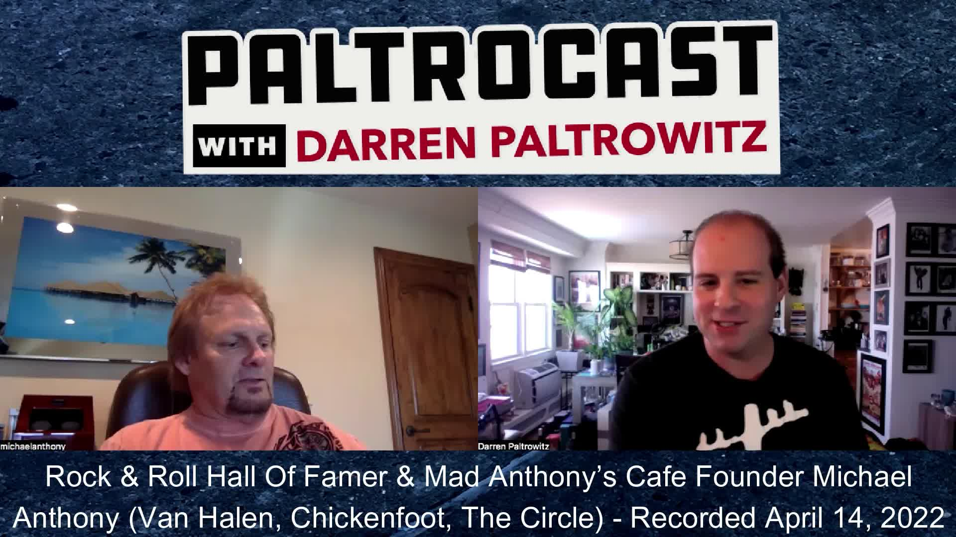 Paltrocast With Darren Paltrowitz- Michael Anthony  Lance Gibson Jr